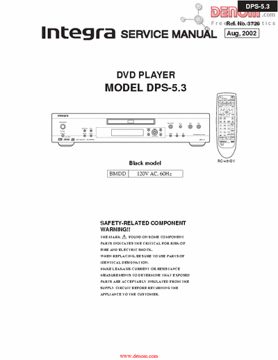 onkyo DPS.5.3 onkyo DPS.5.3 service manual